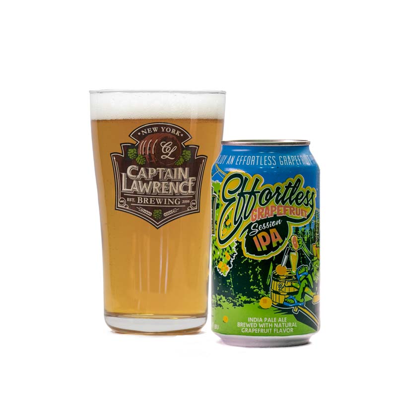 Effortless Grapefruit IPA Captain Lawrence Brewing Co.
