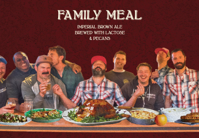 Famile Meal - Imperial Brown Ale Brewed with Lactose and Pecans