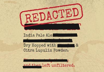 Redacted India Pale Ale