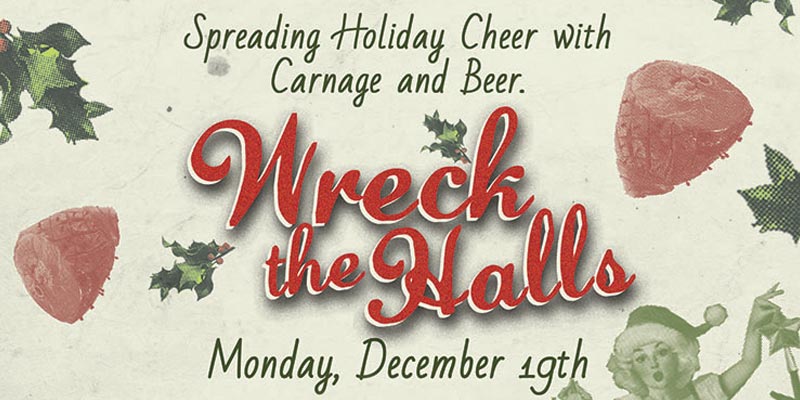 spreading holiday cheer with carnage and beer