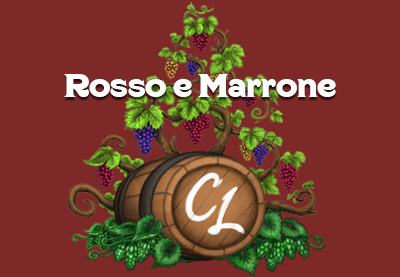 rosso e marrone