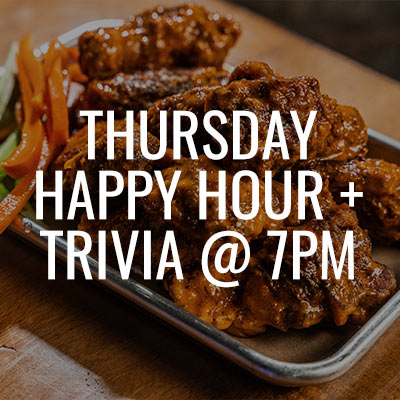Thursday Happy Hour