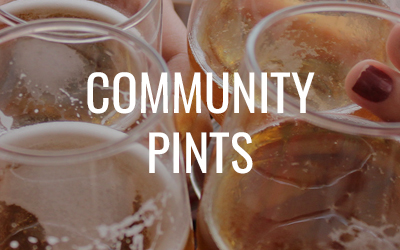 Community Pints Button