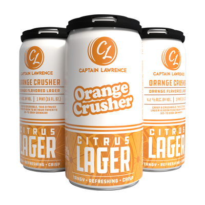 Orange Crusher Citrus Lager 4pk